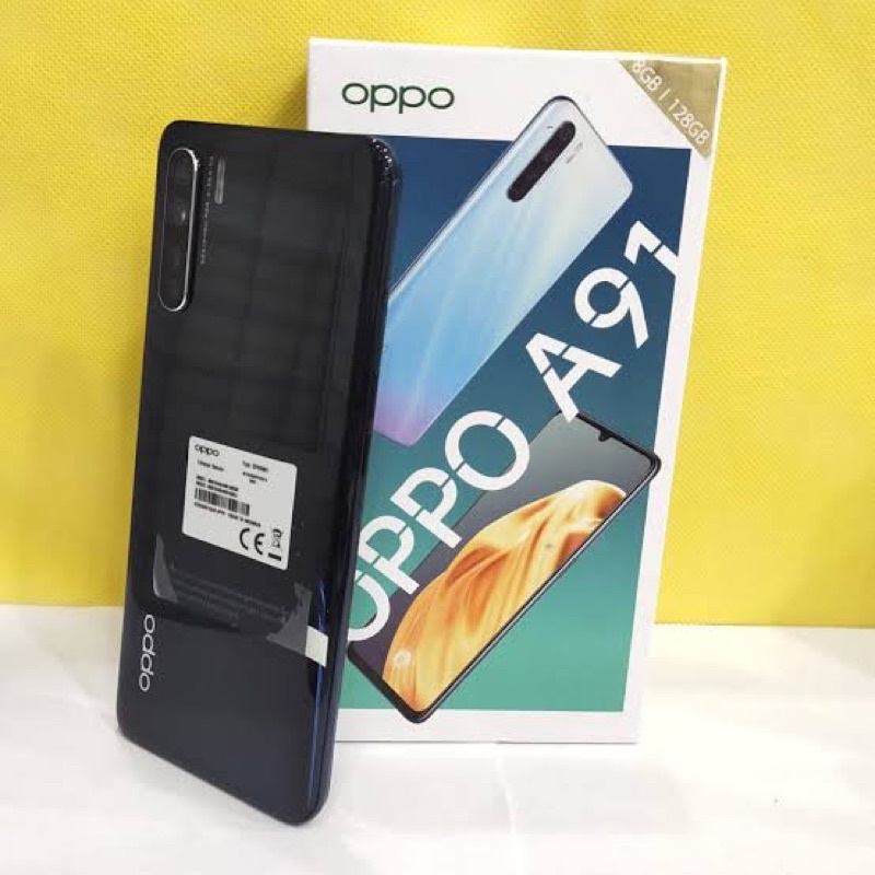 Oppo A91 8/128gb second lengkap
