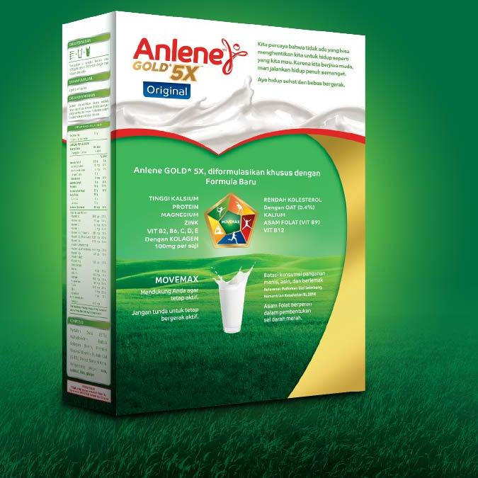 

10.10 SALE Anlene Gold 5X Susu Bubuk Original 240g - Nutrisi Tulang, Sendi, dan Otot grosir