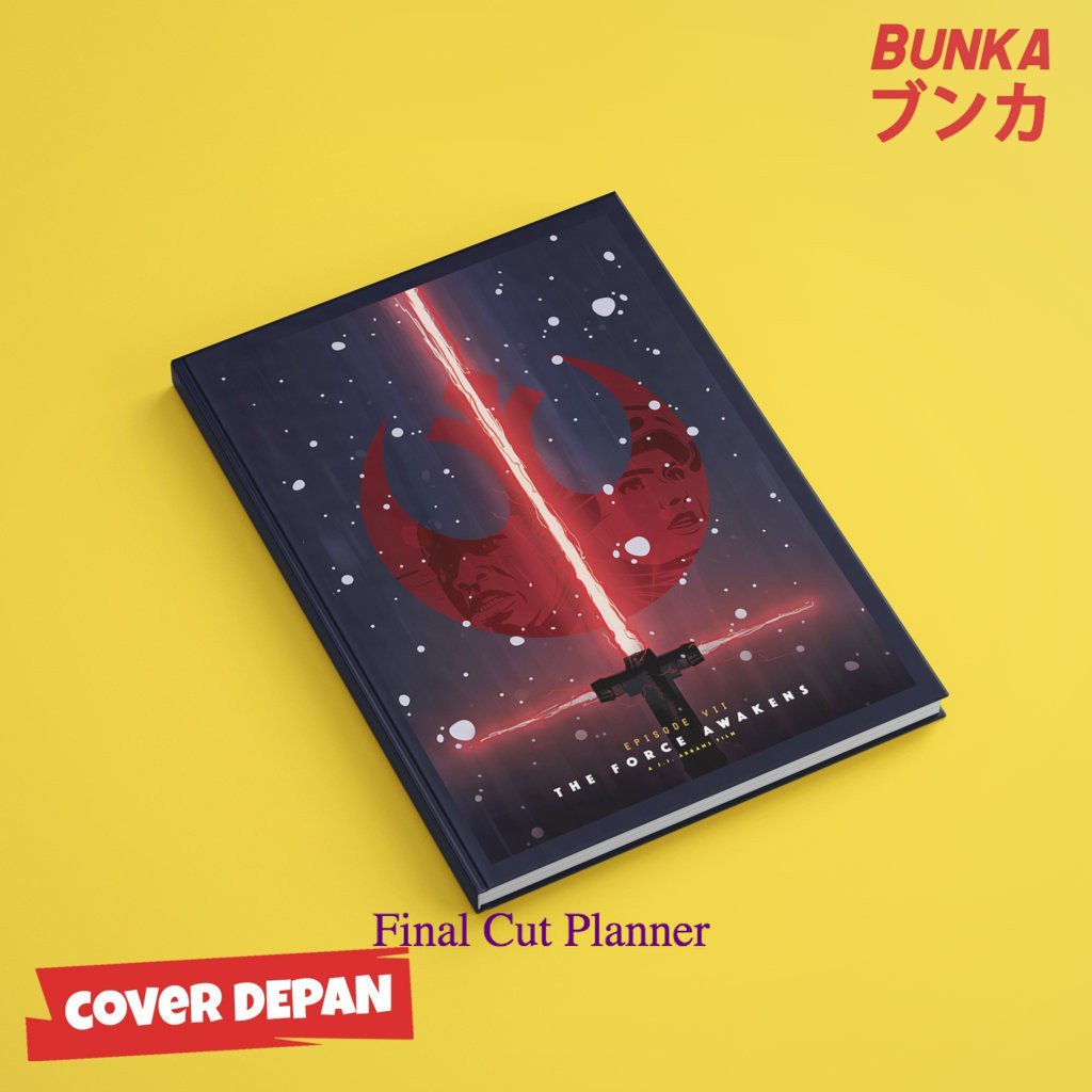 

Notebook Star Wars 6A Hardcover A5 Buku Tulis Catatan Note Agenda Planner Jurnal .