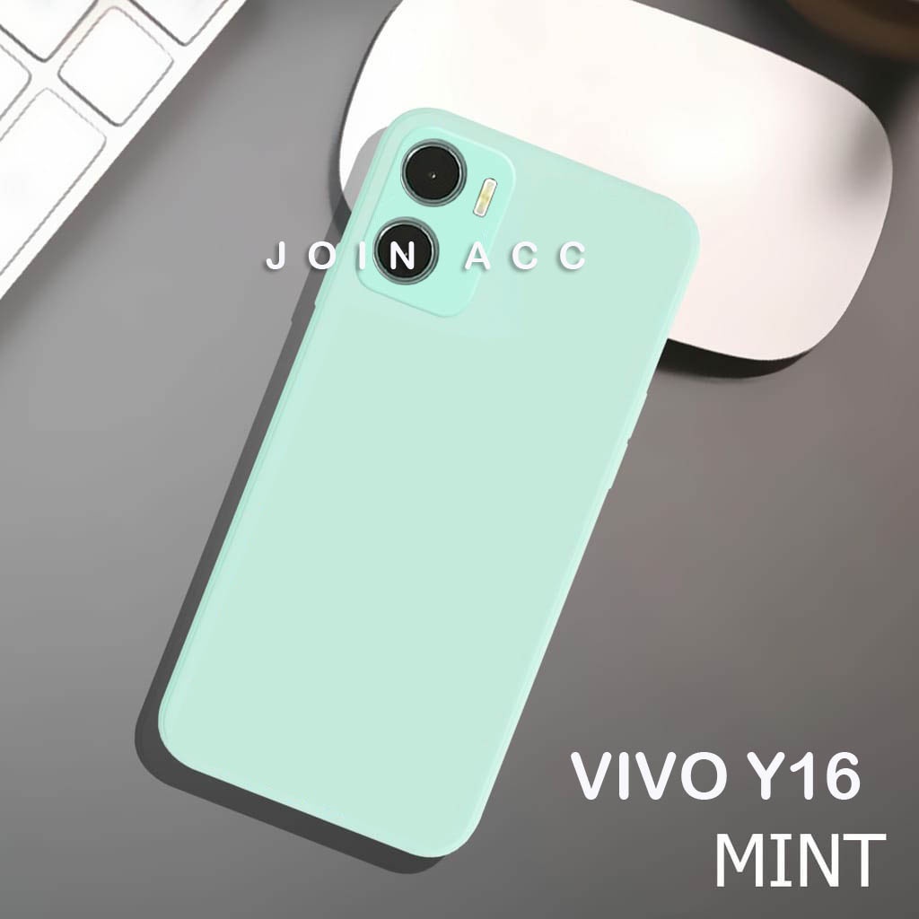 Case Vivo Y16 - case bening Vivo Y16 - Pelindung Handphone Vivo Y16  - Camera Protection - Bisa baya