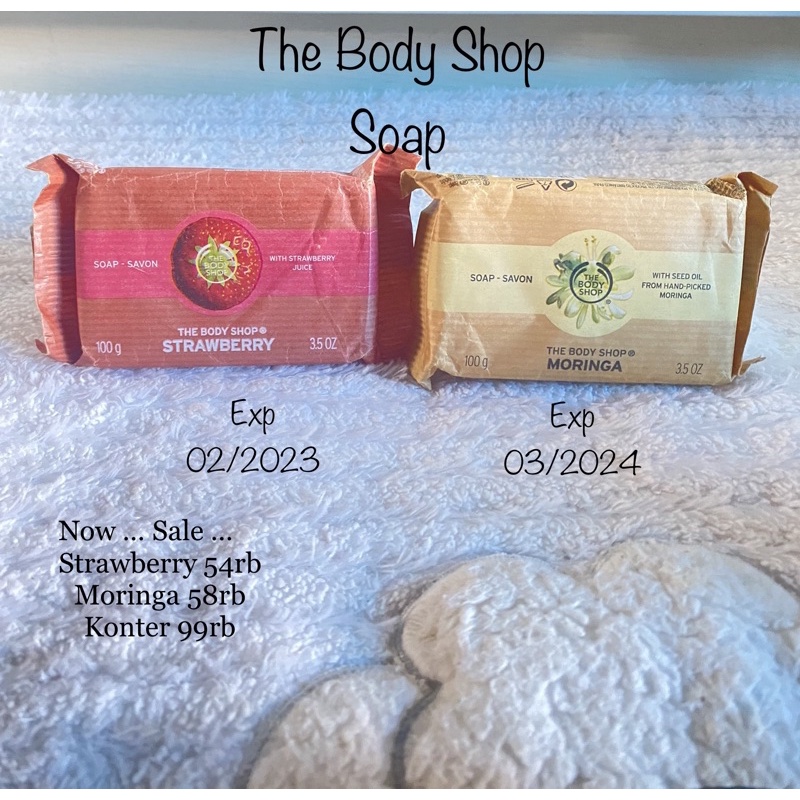 Jual The Body Shop Soap Savon (Batang) Shopee Indonesia