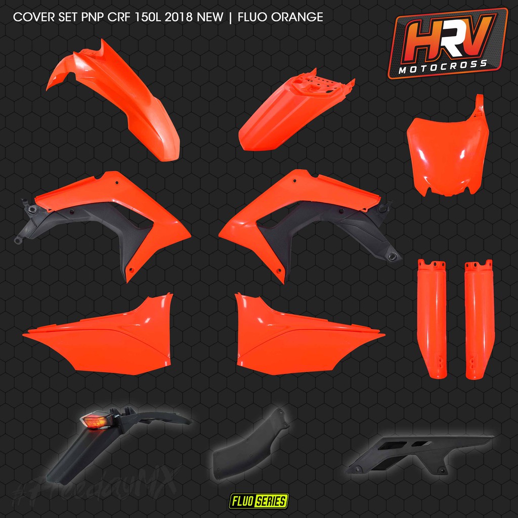 Body Trail Set Bodyset HRV CRF 150L 2018 Fluo Series Yellow Orange