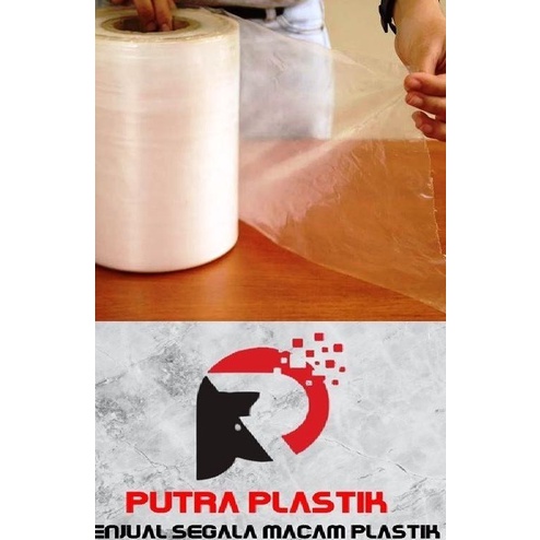 

Plastik PE Roll Lebar 20 cm dengan ketebalan 0.8 Micron
