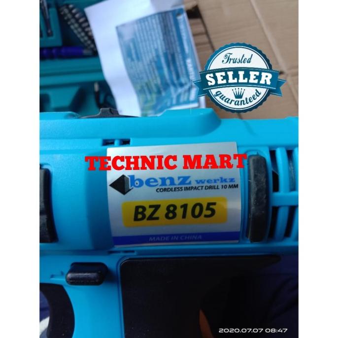 Mesin Bor Baterai Benz 18V Cbd-0105 /Cordless Impact Drill 18V