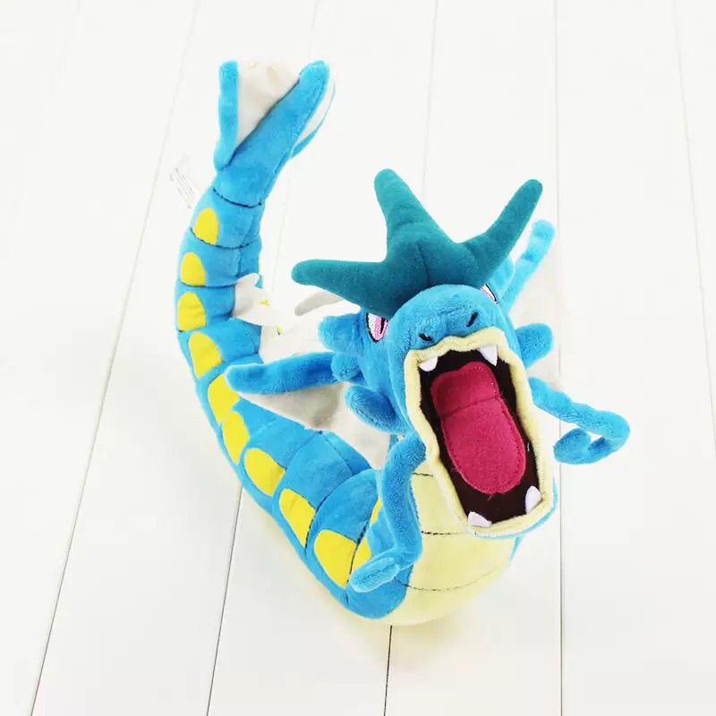 Pokemon Biru Merah Gyarados Boneka Plush Boneka Mainan Xmas Anak Plushies Hadiah23&quot;