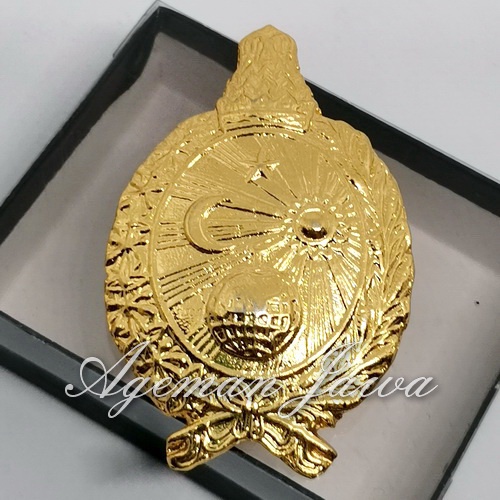 Pin Bros Kraton Surakarta Full Emas Elegan