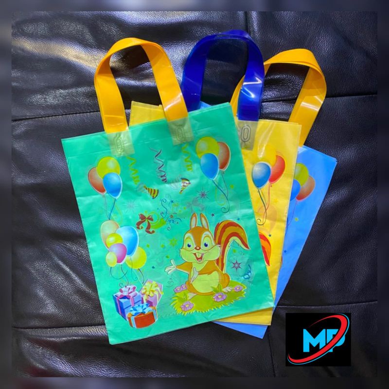 

[ 10 PCS ] PLASTIK HDPE ULANG TAHUN, SOUVENIR DLL uk 25 x 20.5 cm