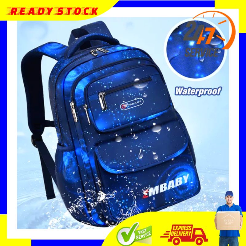 BARU SM Tas Ransel Punggung Gemblok Sekolah Anak Laki Laki Perempuan Cewek Cowok Pria Wanita TK SD S