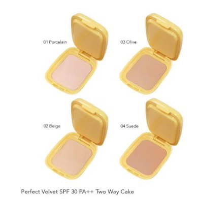 * NCC * Madame Gie Two Way Cake Bedak Perfect Velvet Spf 30 PA++