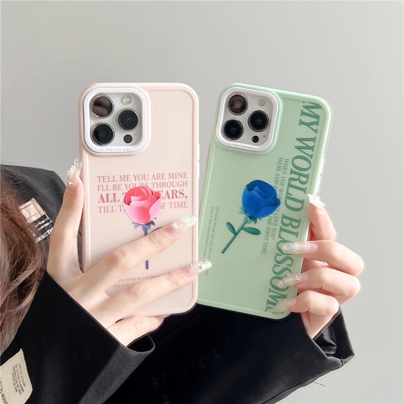 Soft Case Bahan Silikon TPU Tahan Guncang Warna Macaron Untuk IPhone 14 13 12 11 Pro Max