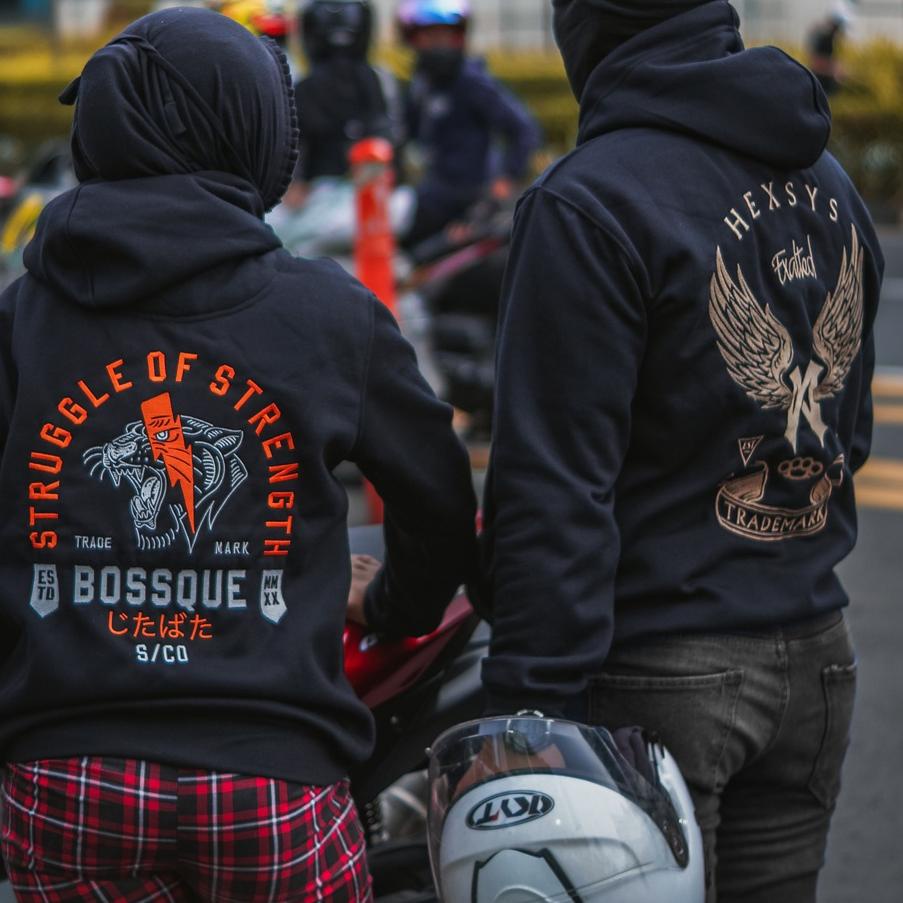 Rekomendasi Bossque - Pride Hoodie Original | M - XXL | Sweater | Suiter | Sweeter | Switer Hodie | 