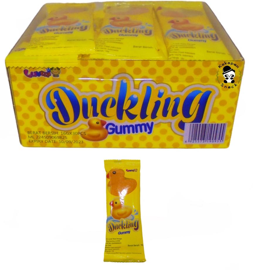 

Terbaru dan terlaris Duckling Gummy Box isi 30 pcs 