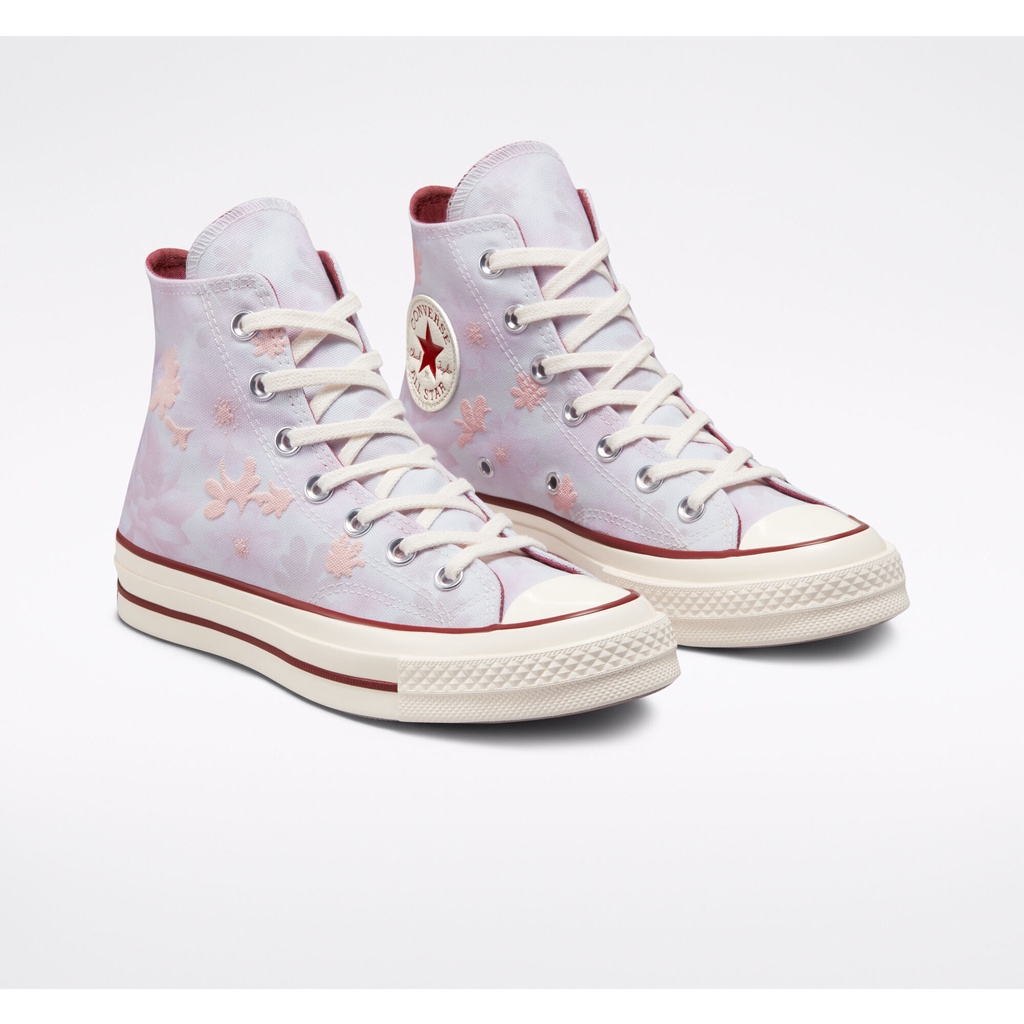 Converse Chuck 70 70s Embroidered Desert Rave Floral Print Barely Rose