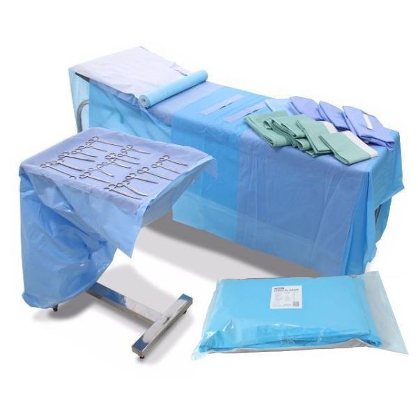 Surgical Drape Universal Standart Sterile / Alas Meja Operasi / Surgical Gown Lengkap Onemed