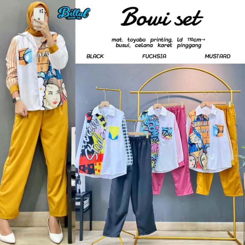 BOWI SET BY BILLAL