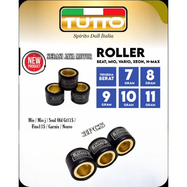 ROLLER TUTTO MIO/MIO J/SOUL OLD/FINO OLD/GARNIS/SPORTY