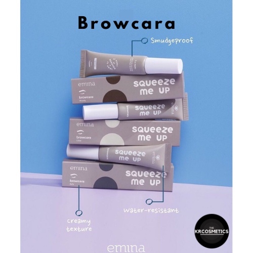 EMINA Squeeze Me Up Browcara 8gr - mascara alis