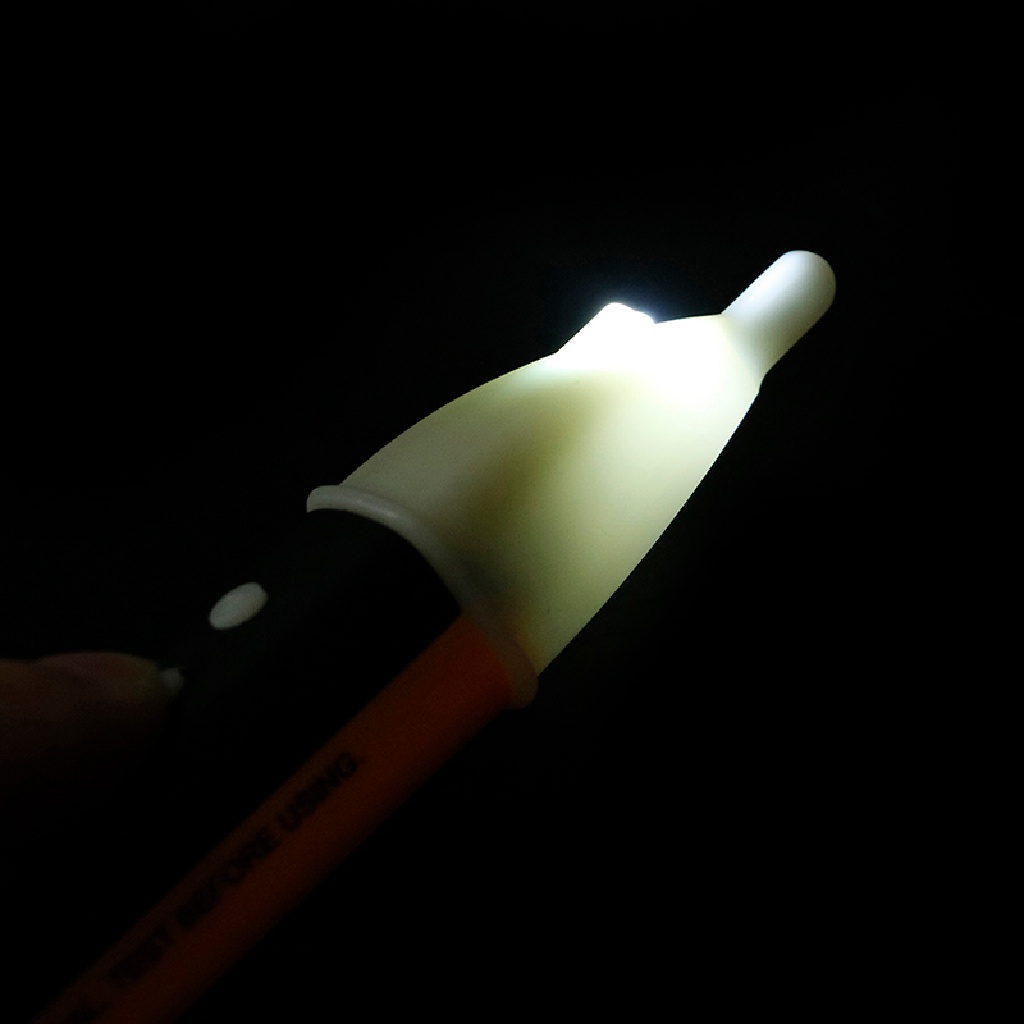 (lightoverflow2) Pensil Uji Deteksi Arus Listrik Non-Kontak 1AC-D Ultra Aman VD02