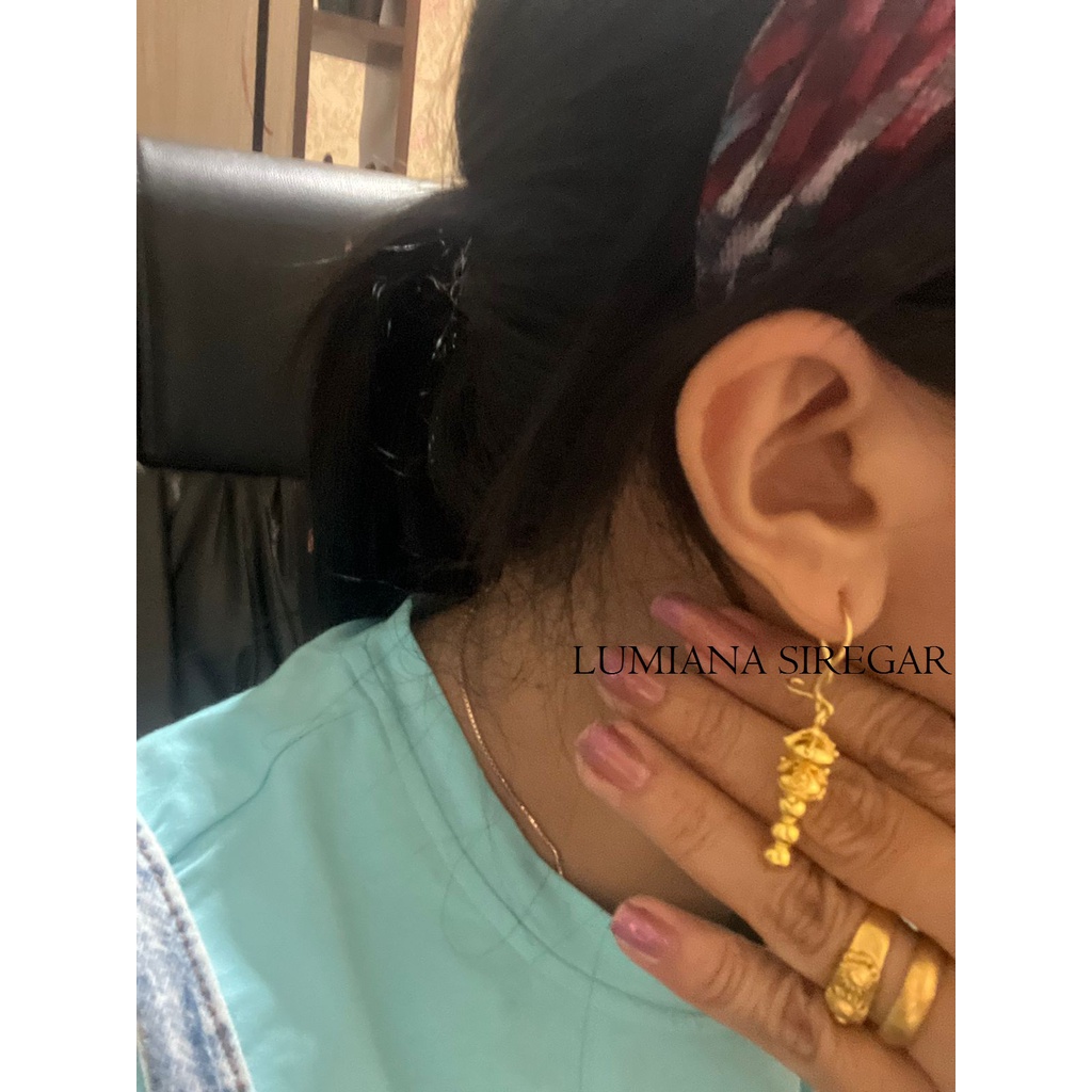 Kerabu Kudung Kudung 10 gr  Mas LM London 99.9% Lumiana Siregar Emas Toba