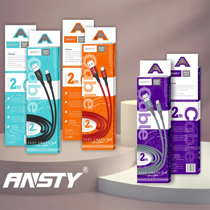 ANSTY S-019 KABEL DATA USB 3A