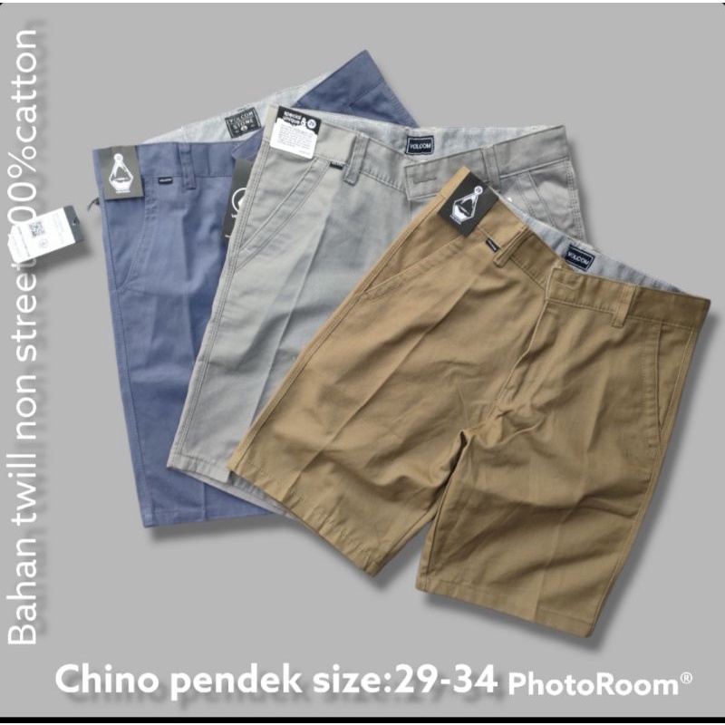 Celana pendek distro  chino premium atas lutut