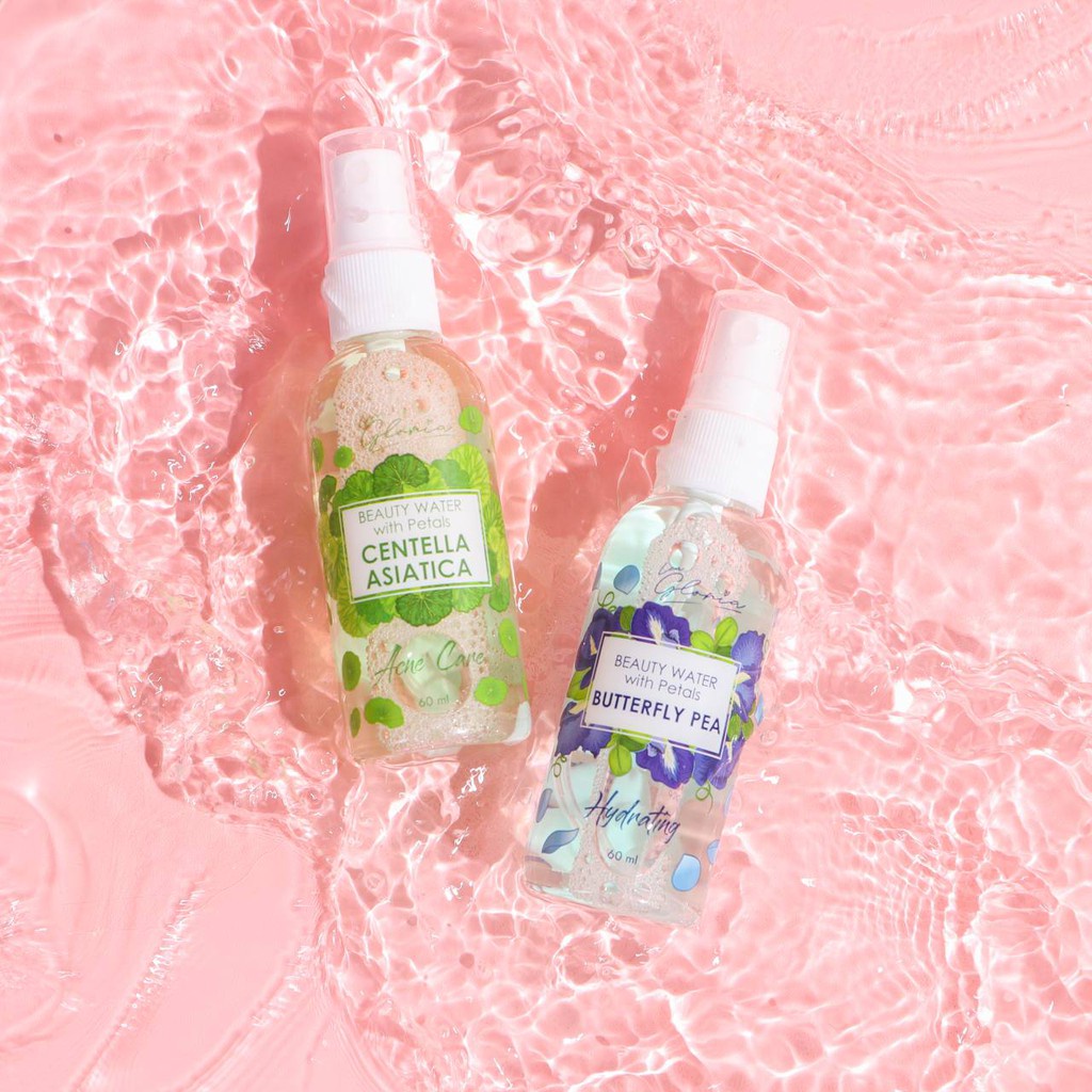 [Checkout Rp1000]✨LACIKOSME✨LEA FACE MIST BEAUTY WATER WITH PETALS / FACE MIST BEAUTY WATER-1