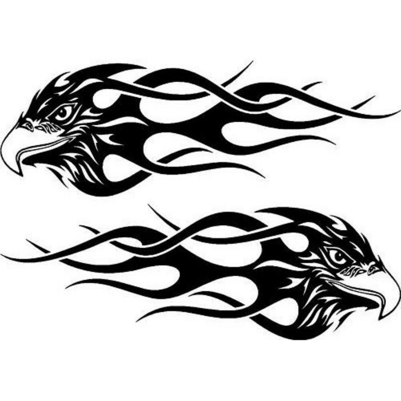 stiker mobil motor sticker naga stiker custom stiker keren 1 set