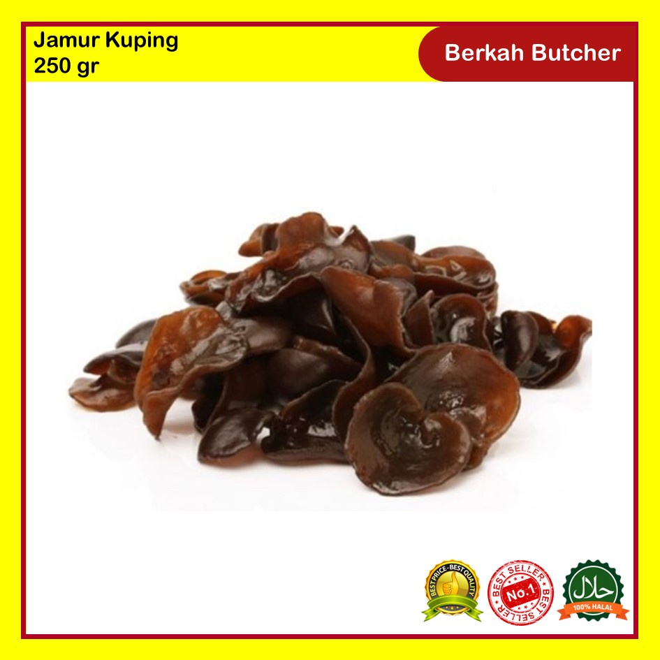 Jamur Kuping Segar 250 gr Berkah Butcher