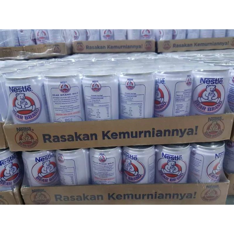 

Susu bear brand 189ml per dus isi 30pcs