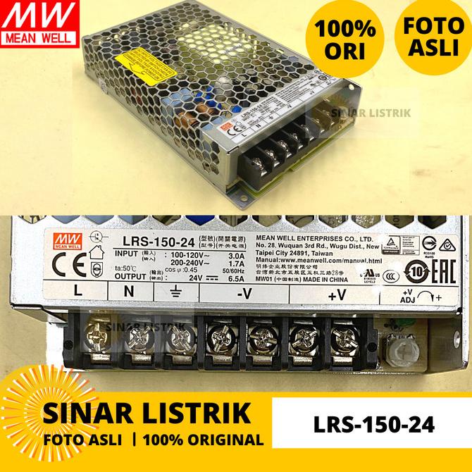 Meanwell Power Supply Lrs-150-24 Lrs 150 24