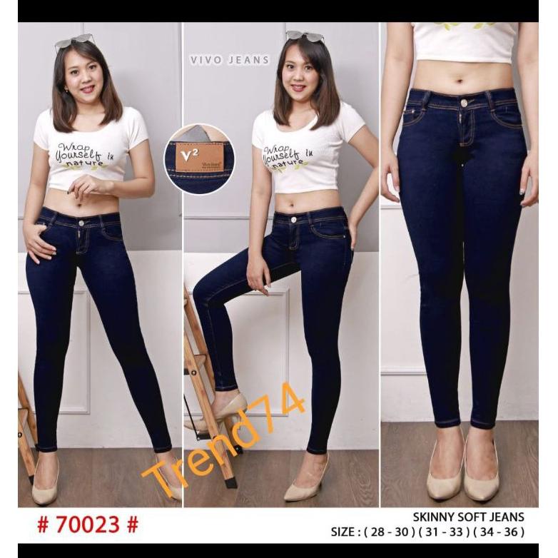 (PROMO SKN89) Vivo & Yiu Yie Jeans / Celana panjang cewek Size 28-30 , 31-33 & 34-36 ✯