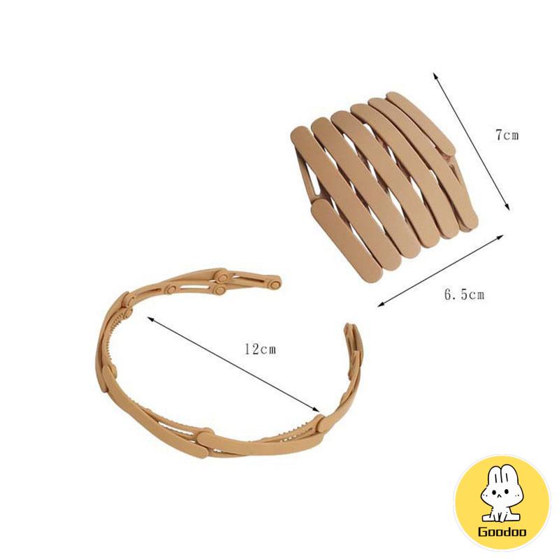 Korea Fashion Akrilik Baru Wanita Lipat Nonlip Ikat Kepala Aksesoris Rambut -Doo