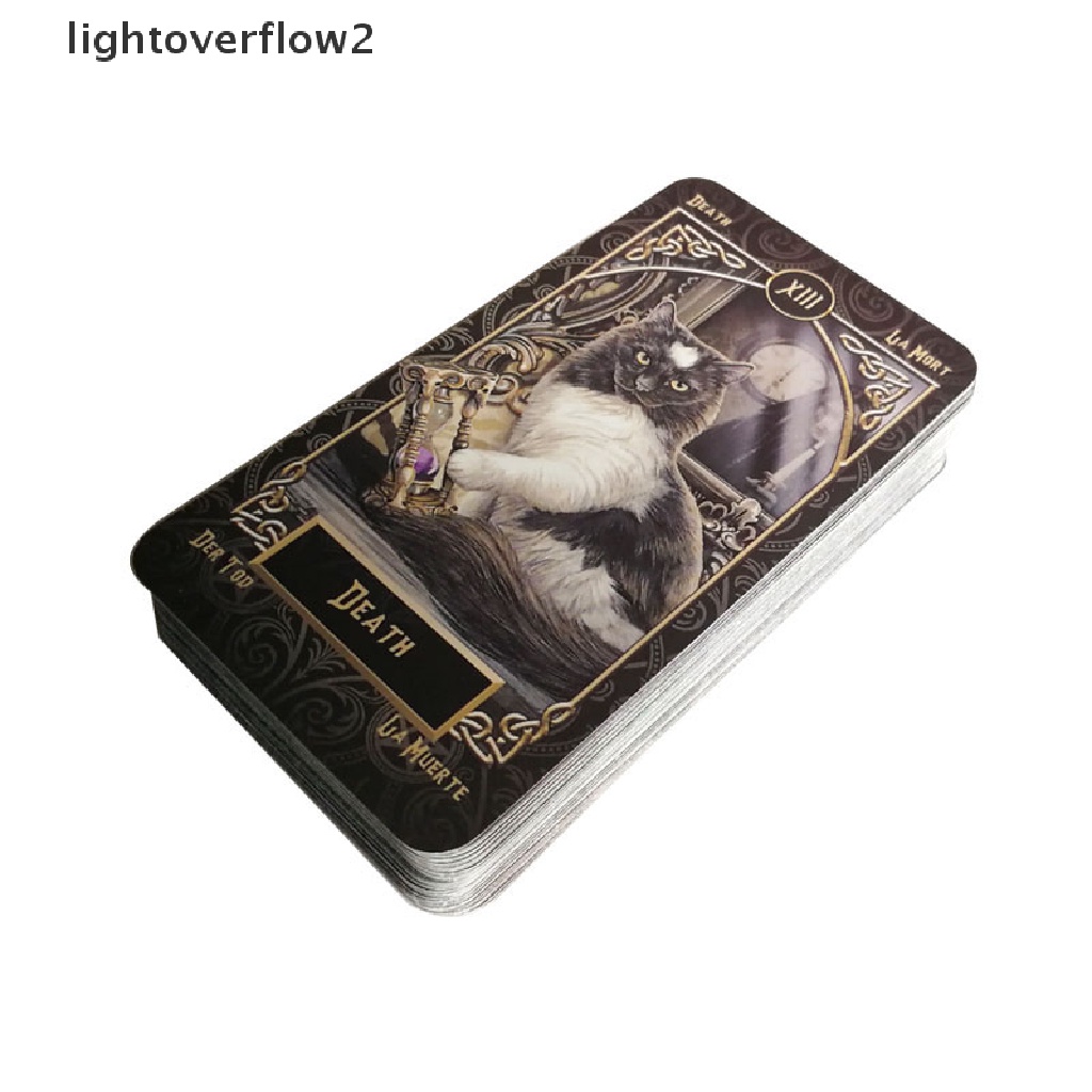 (lightoverflow2) Kartu TAROT Desain LISA PARKER FAMILIARS