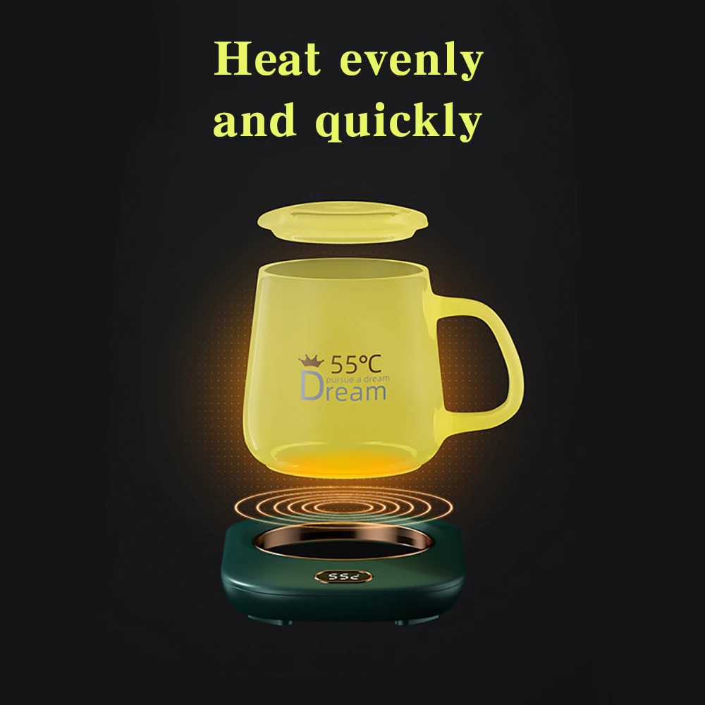 KODO Pemanas Gelas Kopi Coaster Coffee Cup Warmer Heating Pad - DGS-A1 ( Al-Yusi )