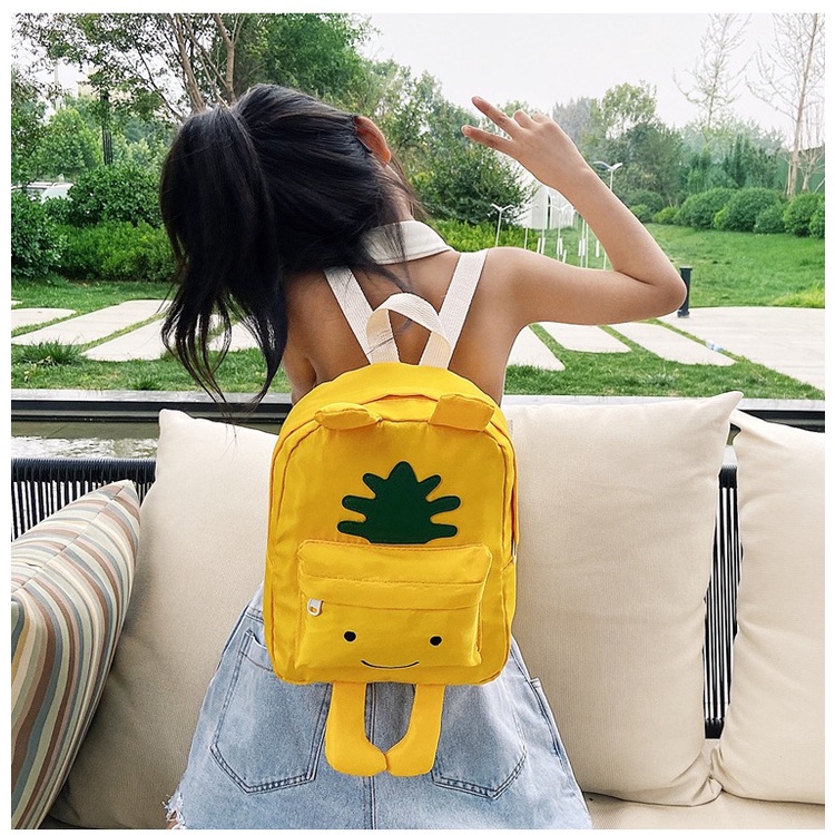 TAS RANSEL ANAK IMPOR BAHAN KAIN OXFORD RINGAN TAHAN AIR