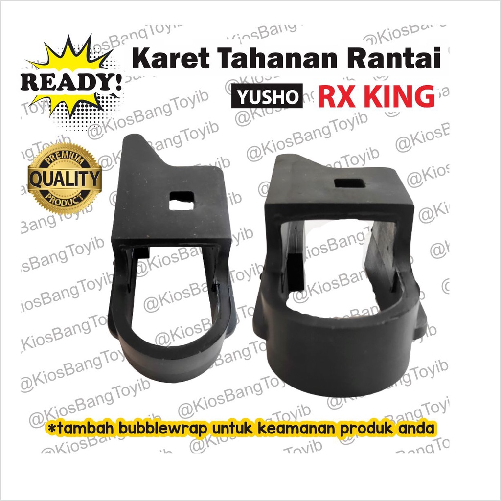 Karet Bantalan Tahanan Rantai Karet Swing Arm RXK RX King (yusho)