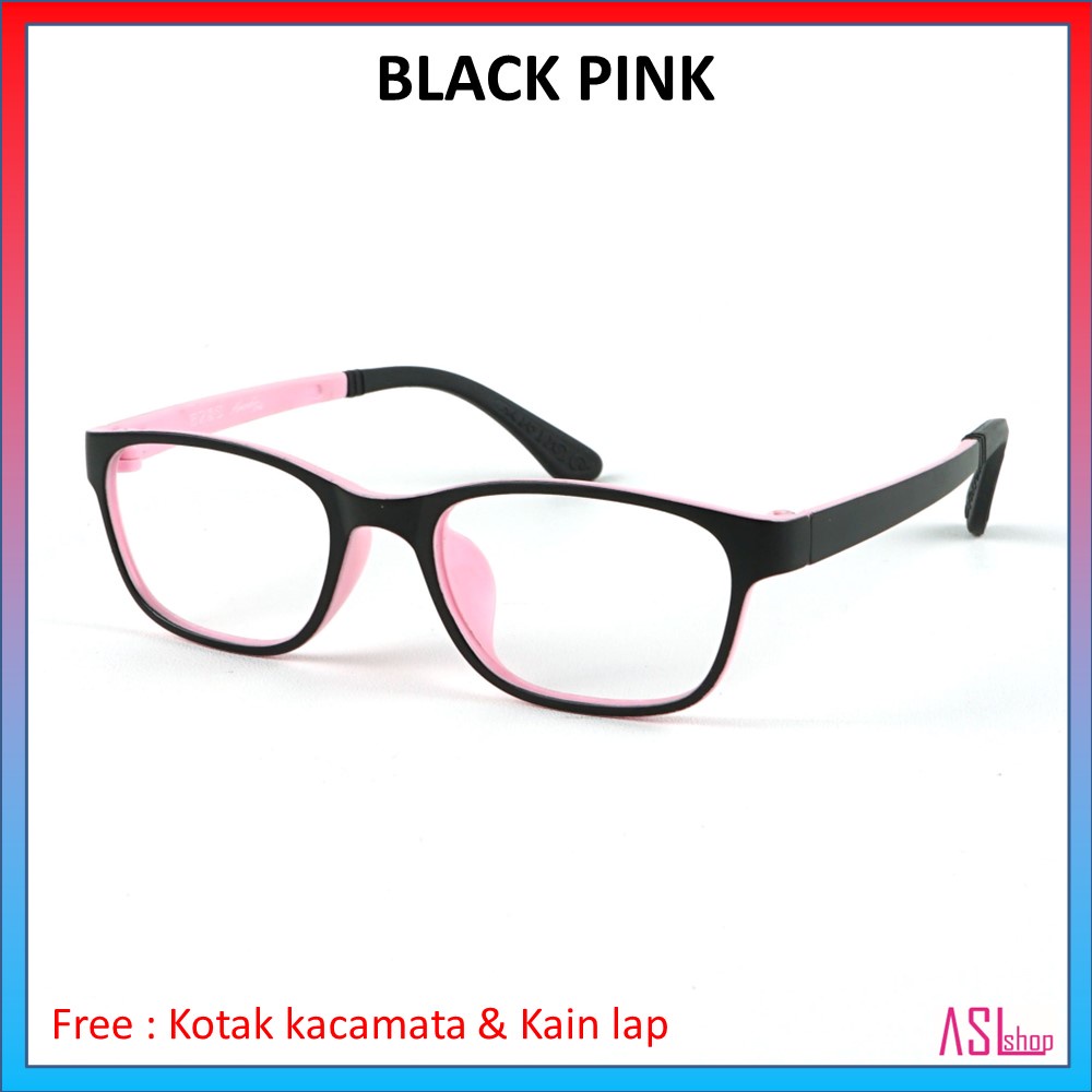 FRAME KACAMATA (J8080) ANAK-ANAK DAN REMAJA + LENSA BLUERAY / PHOTOCROMIC