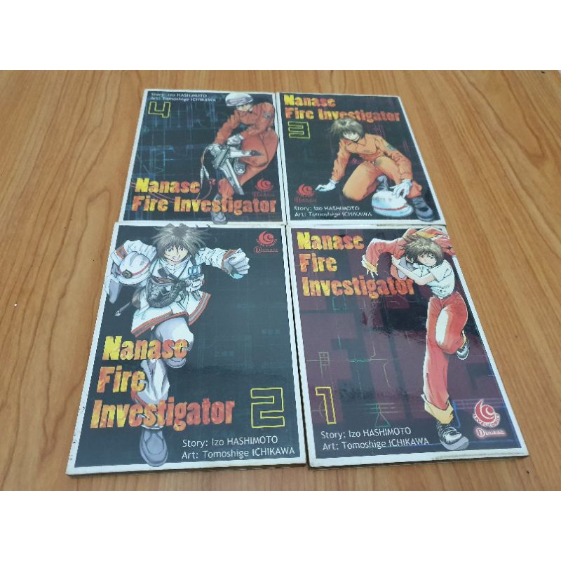 KOMIK NANASE FIRE INVESTIGATOR LENGKAP..DAN ECERAN