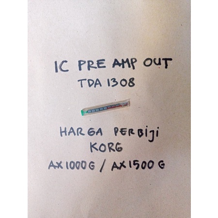 Pengganti TDA1308 original TDA 1308 korg ax1000g ax1500g yang rusak
