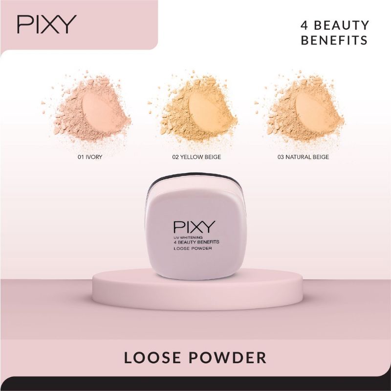 Pixy Loose Powder Whitening SpF 15 12gr