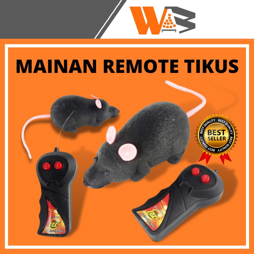 COD Mainan Prank Tikus Remote Mini