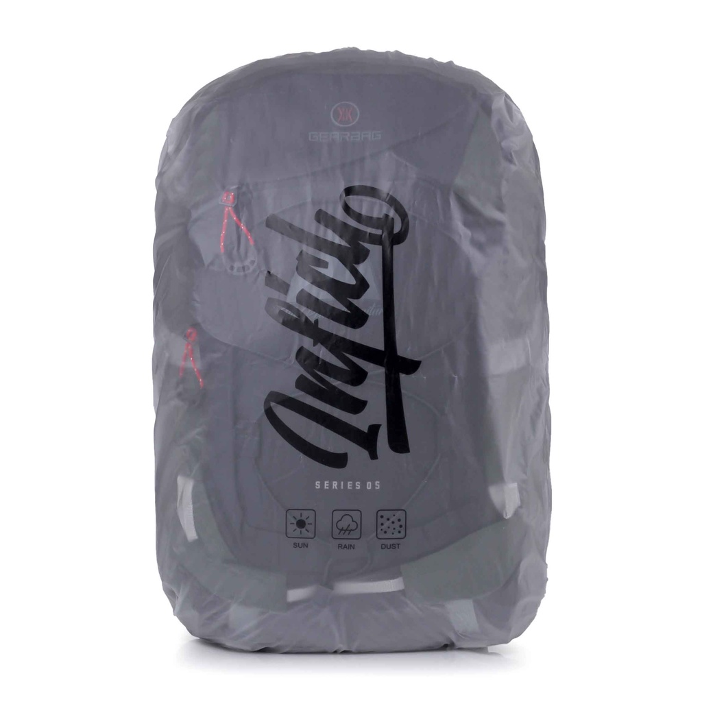 Toko Thabita Rain Cover Bag 25L-35L Raincoat Ransel Tas Gunung Hitam Bening