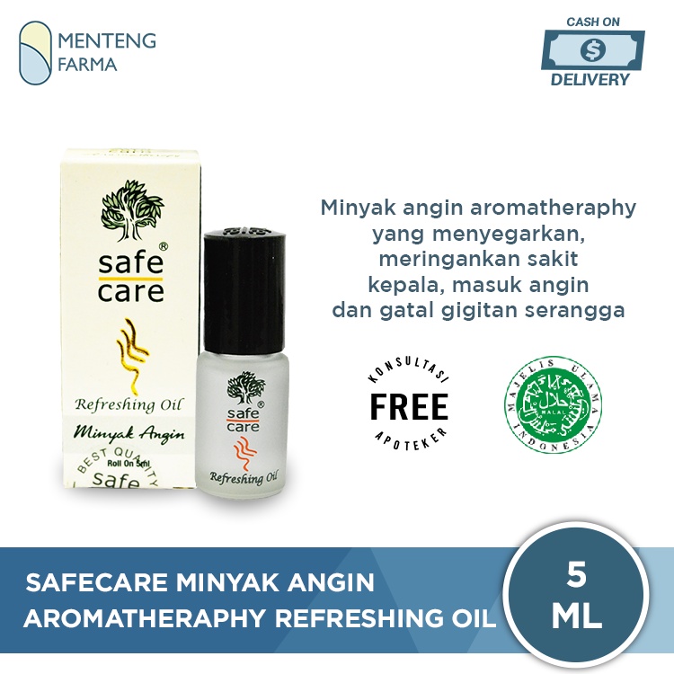 Safe Care Minyak Angin Aromatherapy Refreshing Oil 5 mL