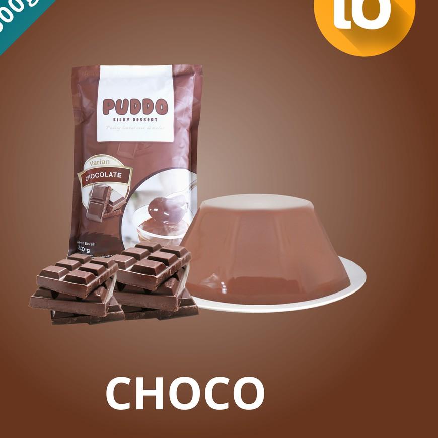 

Quality Control✅Puddo Silky Pudding Powder Rasa Choco Coklat (Bubuk Silki Puding Lembut Instan) 500g|SQ1