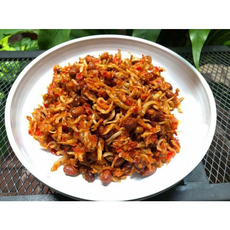 

Teri kacang balado (bisa vacum)