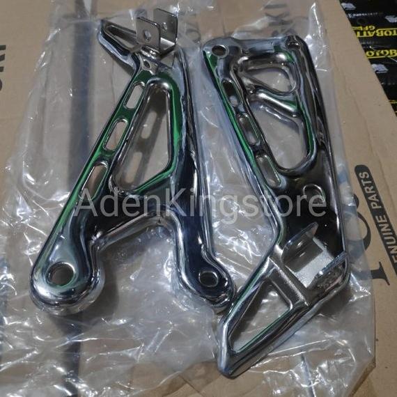 SPAREPART MOTOR WP 3401 DUDUKAN FOOT STEP BELAKANG RX KING 2003 CHROME
