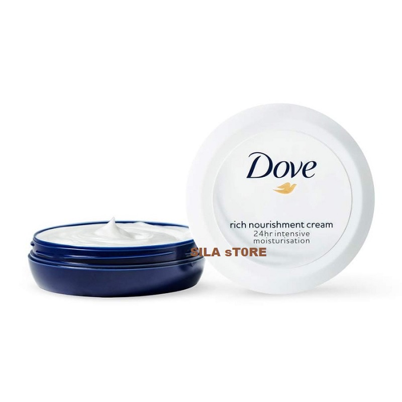 Dove Rich Nourishment Cream Nourishing Body Care Lotion Tubuh Kering Krim Pelembab Badan Nourish Bod