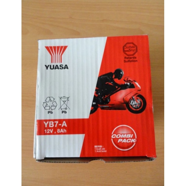 AKI YUASA BASAH YB7/YB7A THUNDER 125 TIGER SCORPIO MEGA PRO