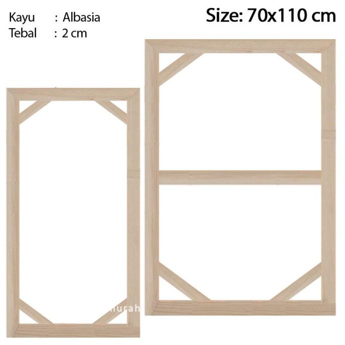 

Spanram 70x110 cm Span Ram Kayu Frame 110x70 cm