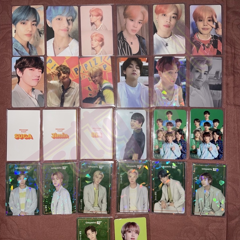 [OFFICIAL] PHOTOCARD BTS TEAR Y HER E PERSONA BUTTER PROOF JIMIN JHOPE TAEHYUNG